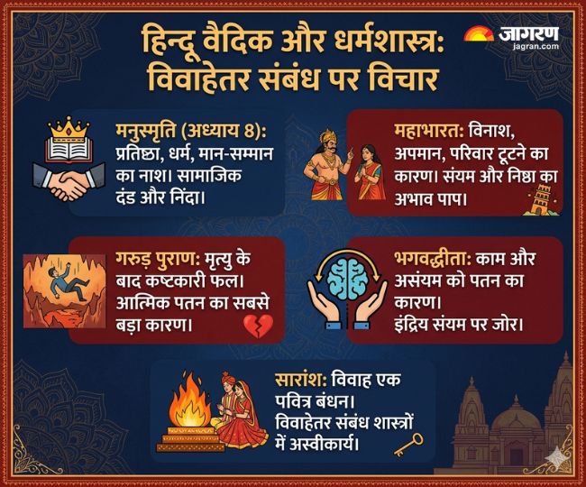 धर्मशास्त्रों में विवाहेतर संबंधों पर विचार